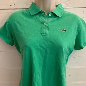 Lacoste Green Polo Shirt size 40 (medium).